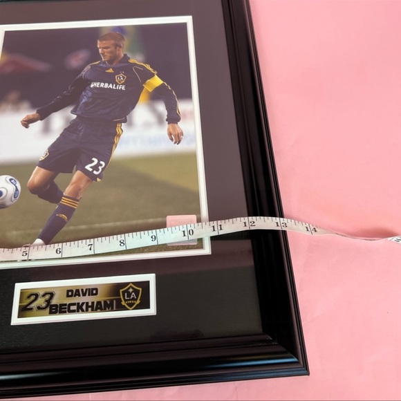 David Beckham L.A. Galaxy MLS Framed Art - Picture 7 of 11